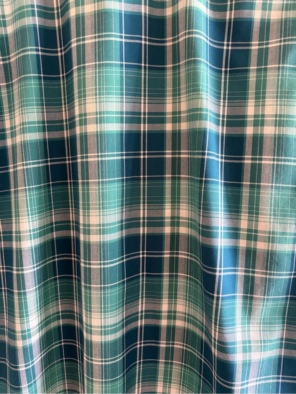 Banana Republic Soft Wash Slim Fit Plaid Button-Up Shirt - Size Large
